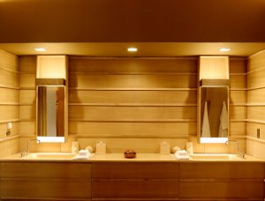 luxus suite badezimmer im amankora in paro bhutan