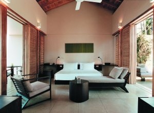 helle offene luxus suite im anwella aman hotel in sri lanka indischer ozean