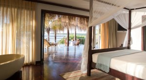 luxuriöse Deluxe Sea View Villa im Anantara Bazaruto Island Resort, Mosambik