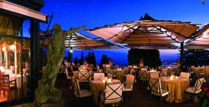 hervorragende italienische Küche im grand hotel timeo auf Sizilien