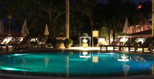 grosser pool im cataratas luxus resort in lateinamerika brasilien iguassu 