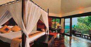 traumschlafzimmer mit meerblick im napasai resort von belmond in koh samui thailand