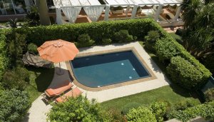 privater luxes pool diner suite im capri palace hotel und spa in italien
