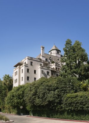 traumhaftes chateau marmont luxus hotel in beverly hills los angeles kalifornien usa