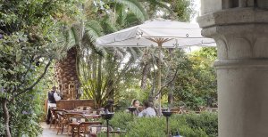 bestes restaurant im chateau marmont luxus hotel in beverly hills los angeles kalifornien usa