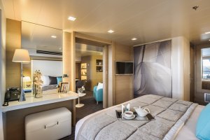 luxus kabine luxus kreuzfahrtschiff in der antarktis von compagnie du ponant