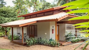 aussenansicht eines standard room der Cristalino Lodge, Amazonas, brasilien 
