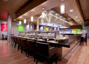 elegante tokyo bar im luxus resort Cuisinart Resort & Spa anguilla karibik