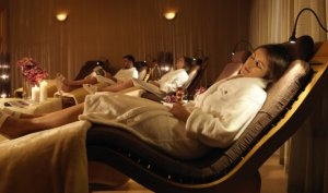 Europa Irland County Wicklow Druids Glen Golf Resort absolute entspannung im Spa Relaxation Room