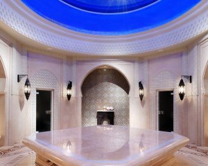 luxuriöses hammam im Kempinski Emirates Palace in abu dhabi