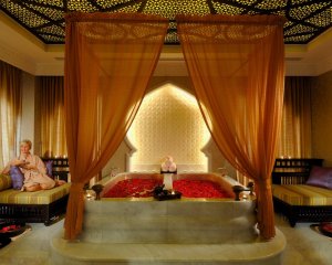 erholender spa bereich im Kempinski Emirates Palace in abu dhabi