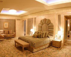 glanzvolle suite mit schlafzimmer im Kempinski Emirates Palace in abu dhabi