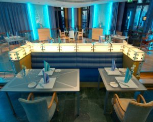 ausgezeichnetes restaurant und essen im Kempinski Emirates Palace in abu dhabi