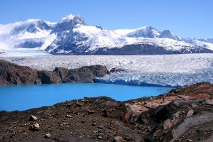 traumhafter perito moreno gletscher in der eolo luxus lodge von relais und chateaux in el calafate patagonien argentinien