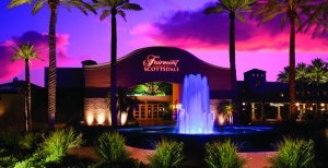wunderschöne Anlage des Fairmont Scottsdale Princess Resort Scottsdale, Arizona, USA 