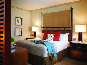 Fairmont Scottsdale Princess Resort, Arizona, USA stilvolles Gold Zimmer 