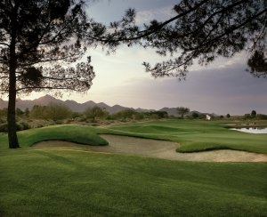 USA Arizone Fairmont Scottsdale Princess Herausforderungen auf dem Golfplatz TPC Scottsdale Hole 18 par 4