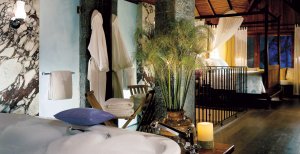 traumhaftes badezimmer im four seasons luxus hotel carmelo in uruguay lateinamerika