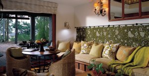 gemütliches wohnzimmer im four seasons luxus hotel carmelo in uruguay lateinamerika