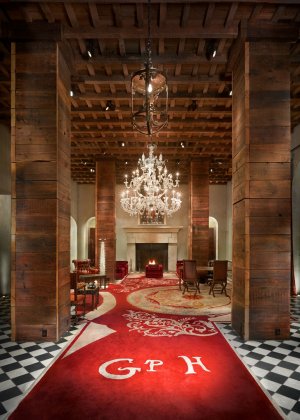 stilvolle lobby im gramercy park luxus hotel manhattan new york city usa