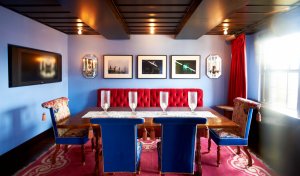 stilvolles wohnzimmer einer suite im gramercy park luxus hotel manhattan new york city usa