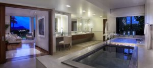 himmlisches badezimmer im halekulani luxus hotel auf hawaii honolulu