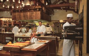 ausgezeichnete küche im heritage le telfair golf & spa resort auf mauritius