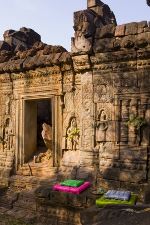 berühmter tempel als ausflug vom heritage relais und chateaux resort in siem reap kambodscha asien