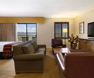 USA, Arizona, Hilton Tucson El Conquistador Golf Resort, wohnbereich junior suite