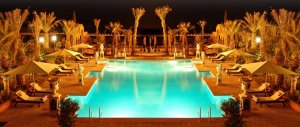 atemberaubender pool in afrika marokko marrakesch im L'Mansion