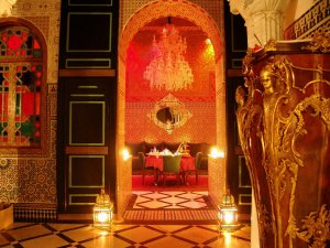 hervorragendes restaurant in afrika marokko marrakesch im L'Mansion