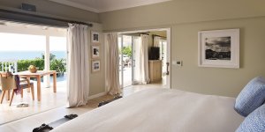 Traumhafter Ausblick aus der One Bedroom Villa im Hotel Le Toiny auf St. Barth