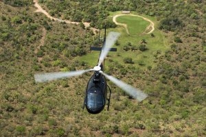 Helikopter Flug zum Extreme 19th Hole im The Legend Golf & Safari Resort Südafrika 
