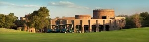 The Legend Golf & Safari Resort Südafrika Clubhouse des Signature Golfcourses 