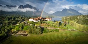 traumhafte natur im llao llao hotel resort in patagonien argentinien südamerika