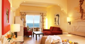 Spanien Gran Canaria Lopesan Villa del Conde Resort Corallium Thalasso Doppelzimmer Deluxe mit traumhaftem Meerblick 