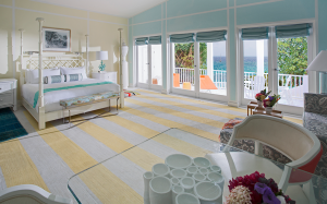 luxus schlafzimmer im luxus resort Malliouhana auf anguilla karibik