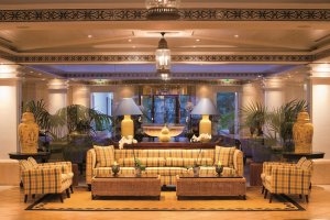 spanien gran canaria seaside grand hotel residencia freundliche einrichtung in der lobby