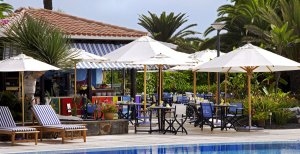 spanien gran canaria seaside grand hotel residencia pool restaurant mit kulinarischen koestlichkeiten