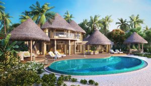 luxus villa mit pool the nautilus maldives luxus hotel im baa atoll malediven