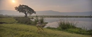 Ausflug in die Natur ihrer Luxuslodge Tanzania Ngorongoro Crater Lodge im Sonnenuntergang